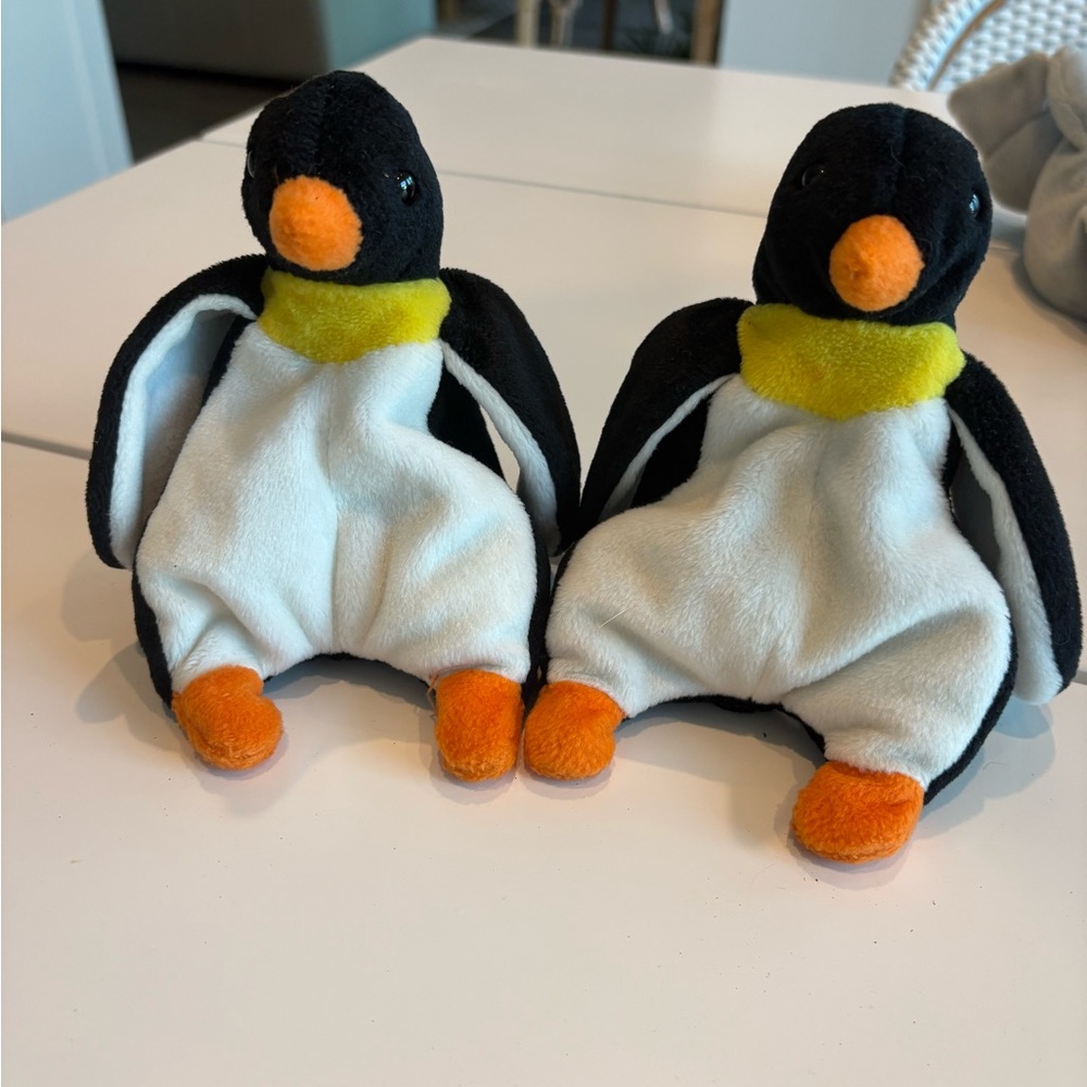Ty Cute Penguin Plush Beanie Babies